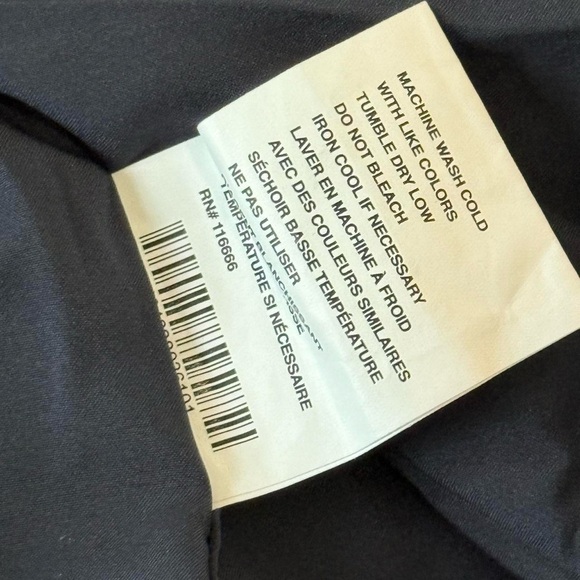 Five Four FF.LA Women's Nomad Blazer Size Small Navy Blue Athleisure Full Snap - Picture 8 of 8